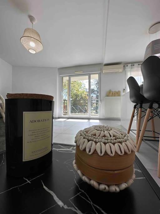 Charmant T3 Moderne Climatise Villeurbanne Luaran gambar